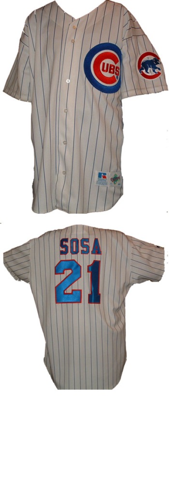 Sammy Sosa Chicago Cubs Jersey Number Kit, Authentic Home Jersey Any Name  or Number Available