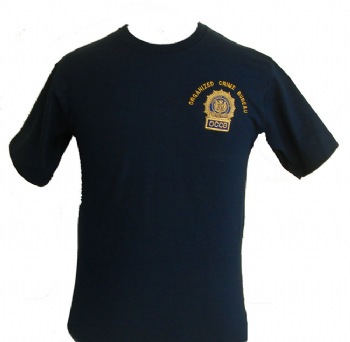 New York Police Organized Crime Bureau t-shirt 